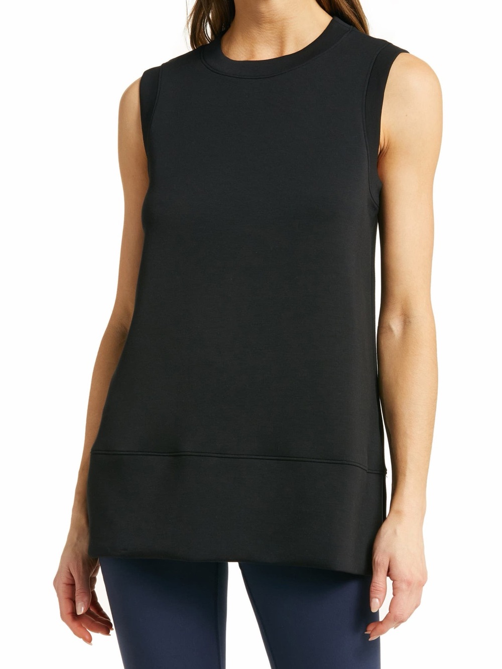 SPANX AirEssentials Tunic Tank Top Black Size S